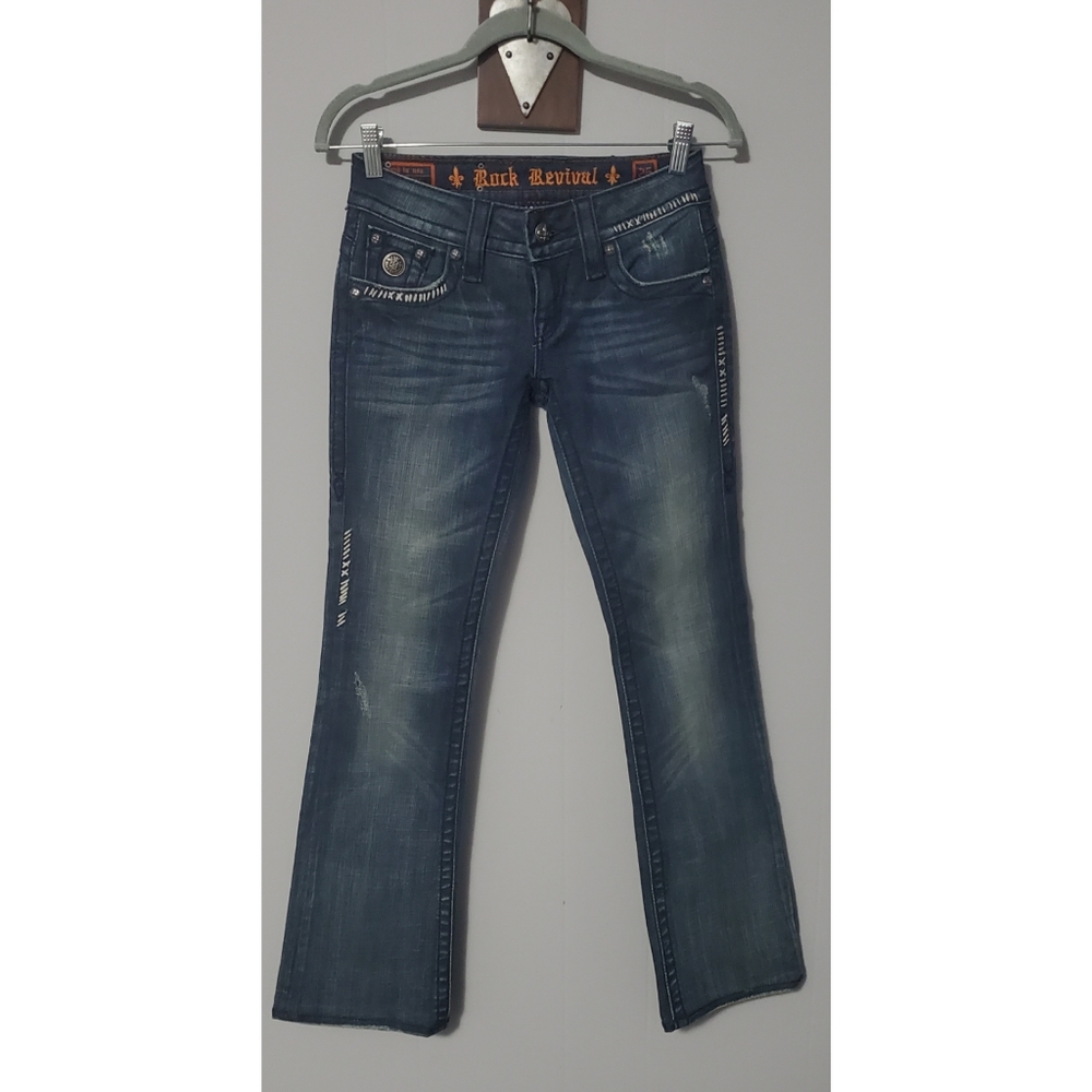 Rock Revival Hayley Boot size 25 jeans - Picture 2 of 10